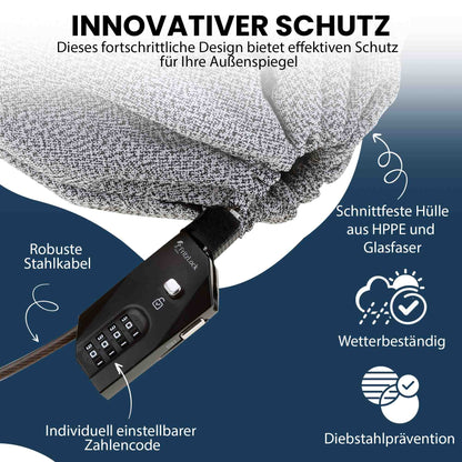 FritzLock Spiegelhülle – Diebstahlschutz für Außenspiegel - Fritzlock Germany