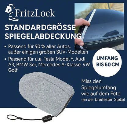 FritzLock Spiegelhülle – Diebstahlschutz für Außenspiegel - Fritzlock Germany